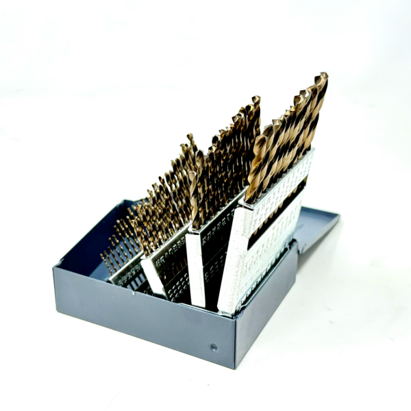 Cobalt #1 thru #60 Jobber Drill Bit Set