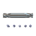 4 Flute Double-End Regular Length - Carbide end mill